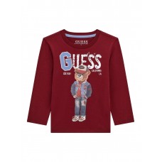 GUESS μπλούζα παιδική N5YI23K8HM4-G577 μπορντό